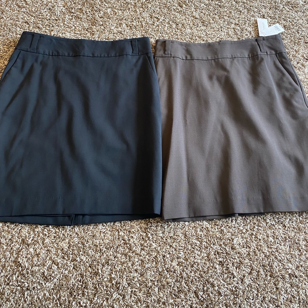 Set of 2 Banana Republic stretch women’s skirt